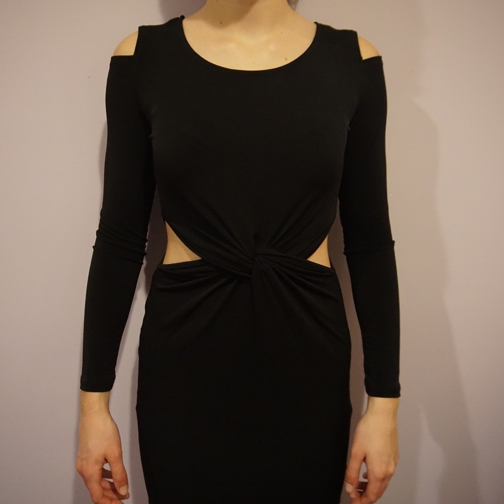 Glamorous Black Body-con Dress
